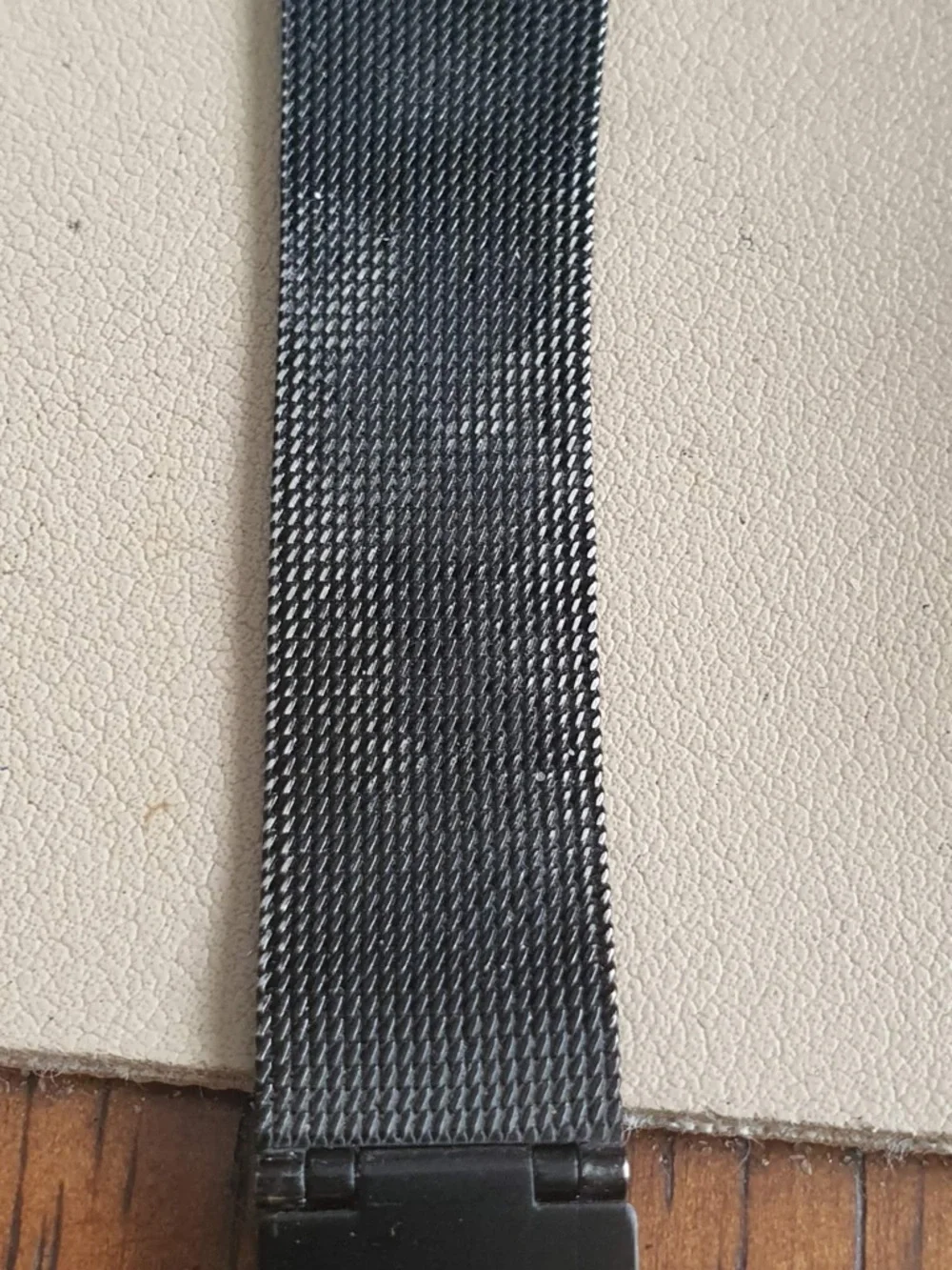 Skagen Denmark Titanium Black Stainless Steel Mesh Women's Watch